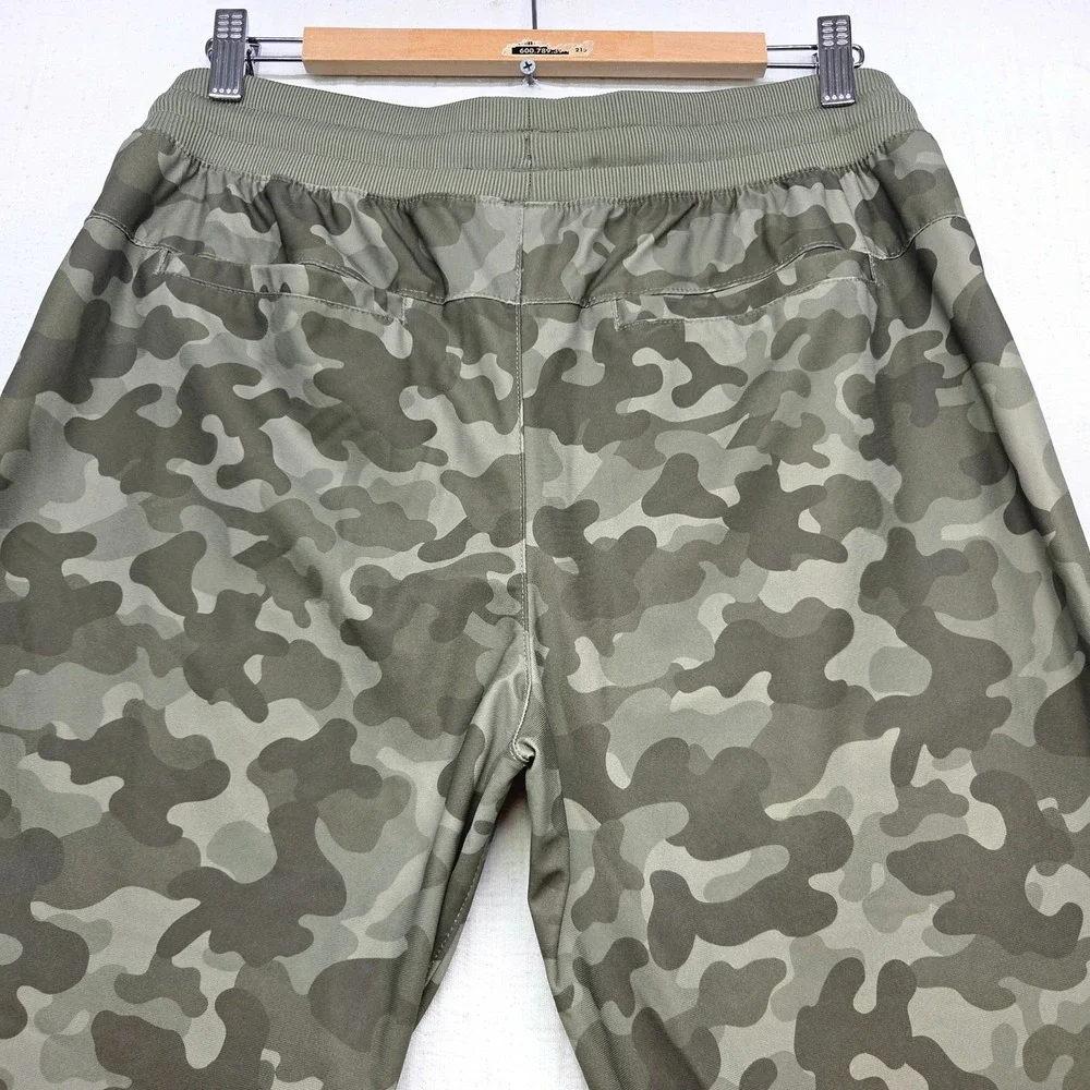 Wonder Nation Boys Camouflage Jogger Pants Green XL 14-16 Husky Camo Drawstring